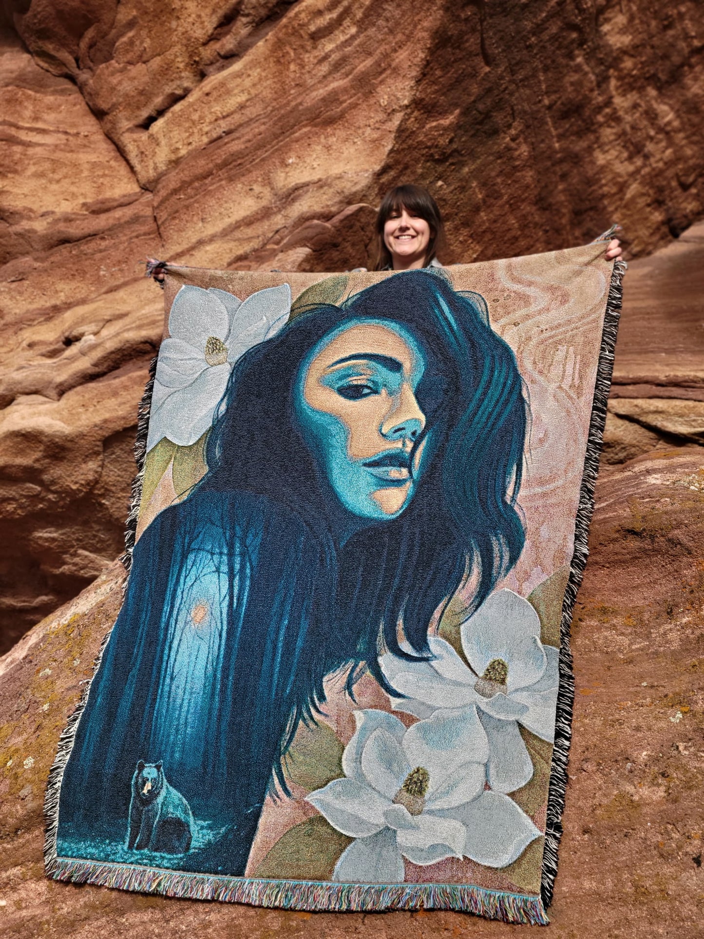 Woven Blanket “The Wanderer”