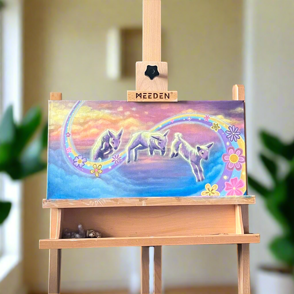 "Counting Sheep" Original Painting