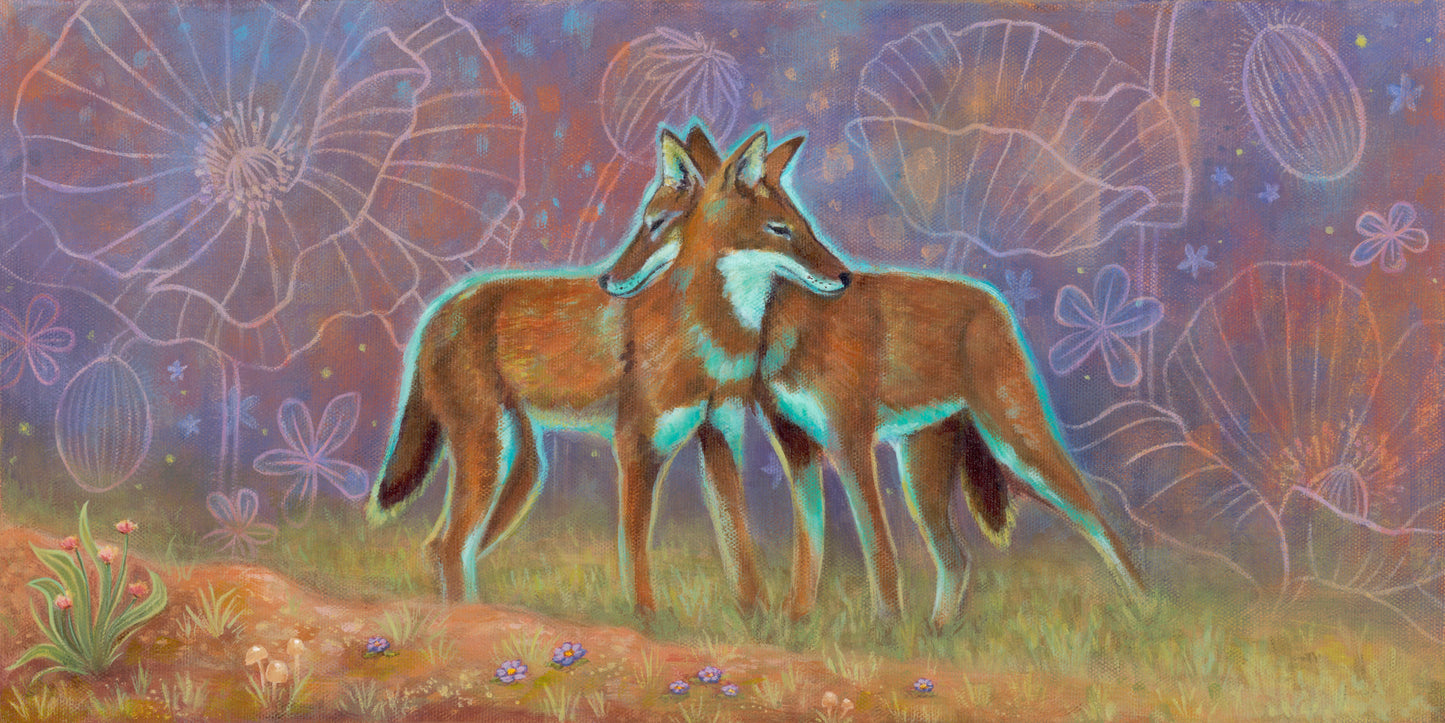 "Tethered Hearts" Original Painting